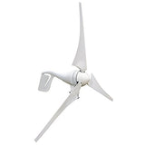 1.4Kw Wind Solar Power: 400W Wind Turbine Generator & 10pcs 100W Poly Solar Panels & 1500W 24V-110V Off Grid Inverter & Cable Connector Home Boat RV