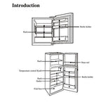 12V DC Solar Refrigerator Both Way to Charge 42L/166L CSR--238 (Bigger Capacity)