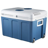 Cooler/Warmer with Built in Car and Homeplug (Blue) Knox Gear 48 Quart Electric