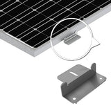 2 Sets of Renogy Solar Panel Mounting Z Bracket Set of 4 Units RV Boat Off Grid Roof