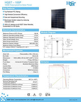 100 Watt 12 Volt Polycrystalline Solar Panel