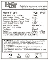 100 Watt 12 Volt Polycrystalline Solar Panel