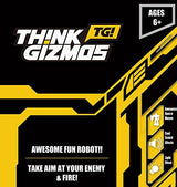 Large Remote Control Robot For Kids – Superb Fun Toy RC Robot – Remote Control Toy Shoots Missiles, Walks, Talks & Dances (10 Functions) By ThinkGizmos
