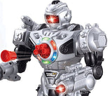Large Remote Control Robot For Kids – Superb Fun Toy RC Robot – Remote Control Toy Shoots Missiles, Walks, Talks & Dances (10 Functions) By ThinkGizmos