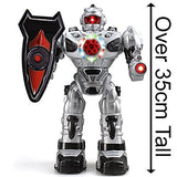 Large Remote Control Robot For Kids – Superb Fun Toy RC Robot – Remote Control Toy Shoots Missiles, Walks, Talks & Dances (10 Functions) By ThinkGizmos