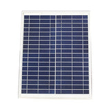 COWIN Solar Fan 1516B with Remote Control and LED Light and Solar Panel