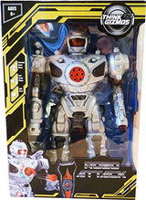 Large Remote Control Robot For Kids – Superb Fun Toy RC Robot – Remote Control Toy Shoots Missiles, Walks, Talks & Dances (10 Functions) By ThinkGizmos