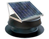 Solar Attic Fan 36-watt - Black - with 25-year Warranty - Florida Rated by Natural Light