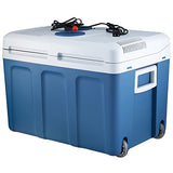 Cooler/Warmer with Built in Car and Homeplug (Blue) Knox Gear 48 Quart Electric