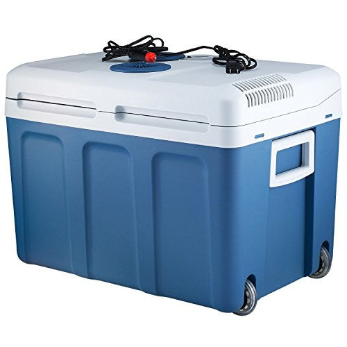 knox gear Cooler/Warmer with Built in Car and Homeplug (Blue) Knox Gear 48 Quart – ATA INTL, CORP