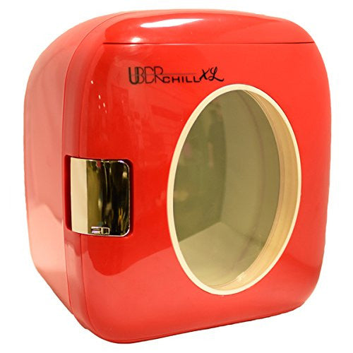 Uber Appliance UB-XL1 Uber Chill 12 Can Retro Personal Mini Fridge