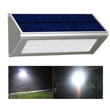 IYOOVI Solar Lights Outdoor 800 Lumen Waterproof Outdoor Aluminum Alloy Housing, 48 LED Radar Motion Sensor Light for Street, Garden, Yard, Deck (6000K White Light)