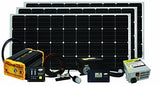 480 Watts of Solar Panel Kit,  Go Power! Solar Extreme Complete Solar and Inverter System with
